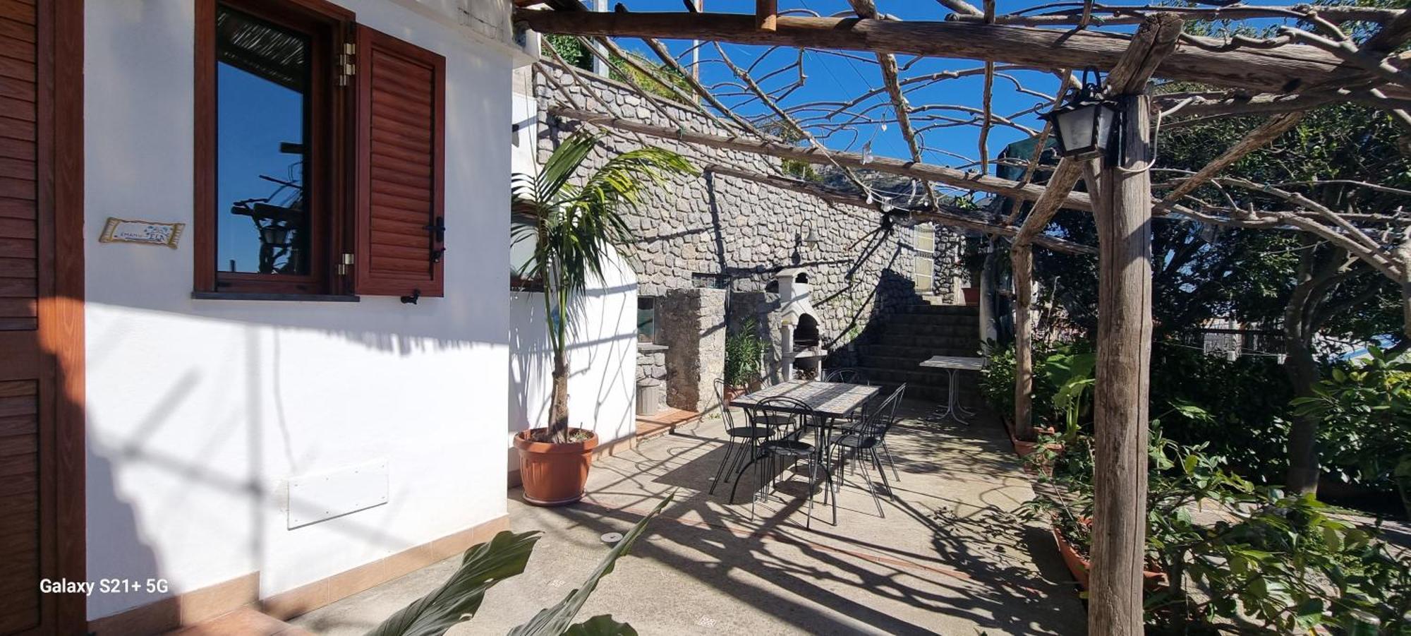 Villa Il Rifugio Di Ela Furore Exterior foto